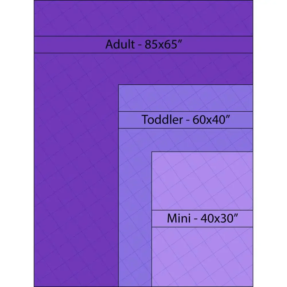 Crayon Crew Toddler Quilted Bamboo Blanket
